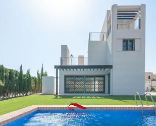 Vista exterior de Casa o xalet en venda en  Murcia Capital amb Terrassa i Piscina