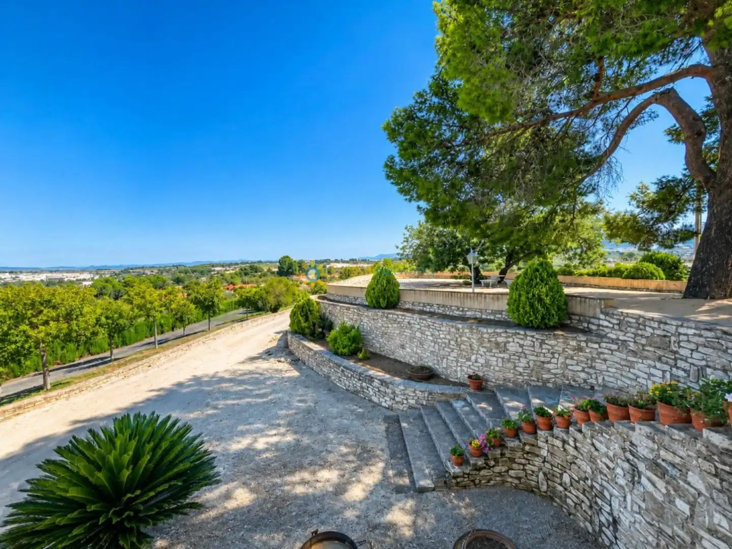 Vista exterior de Casa o xalet en venda en Ontinyent amb Calefacció, Jardí privat i Terrassa