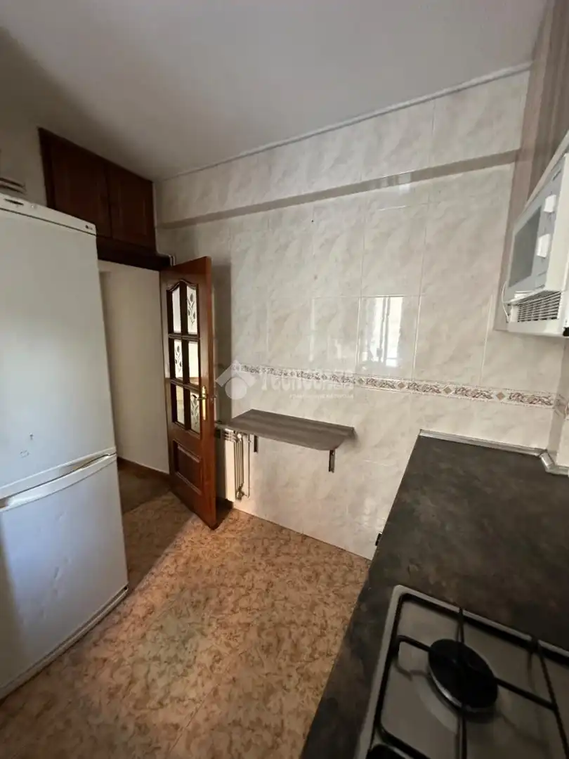 Kitchen of Flat for sale in Madrid  with Heating, Parquet flooring and Terrace