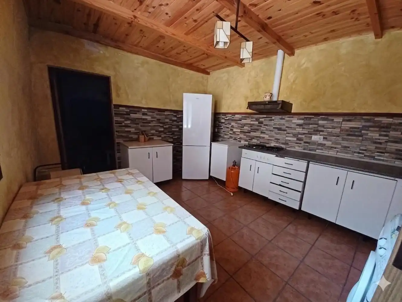 Cocina de Casa o chalet en venta en Minaya con Calefacción, Jardín privado y Trastero