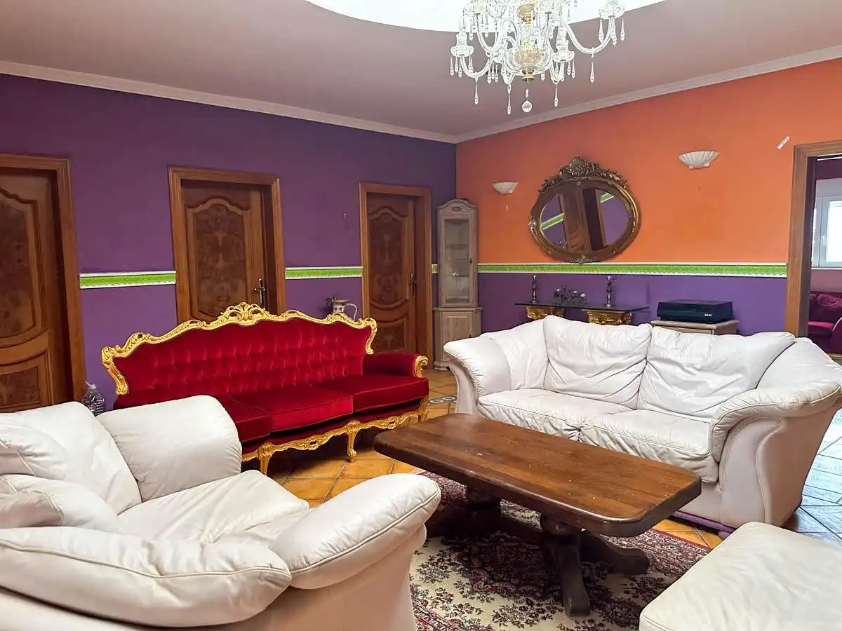 Sala de estar de Finca rústica en venta en Los Montesinos con Jardín privado, Piscina y Amueblado