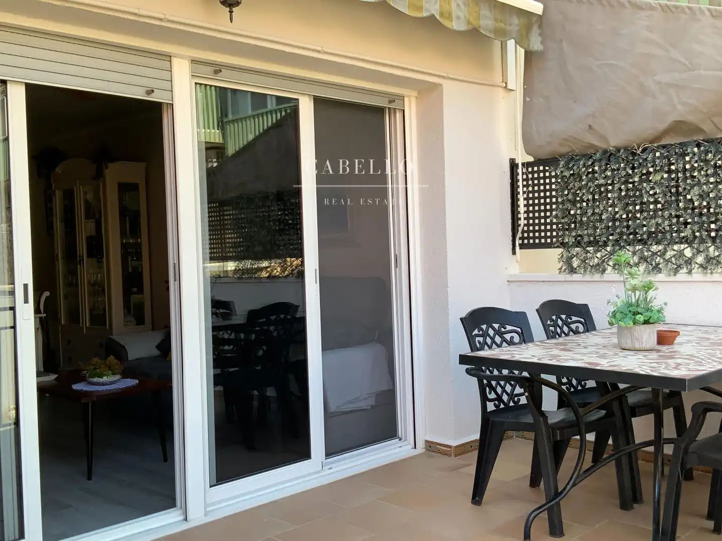 Balcony of Houses for sale in Terrassa  with Air Conditioner, Heating and Parquet flooring