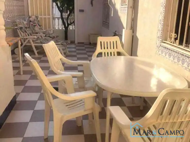 Terraza de Casa adosada en venta en Los Alcázares con Aire acondicionado, Jardín privado y Amueblado