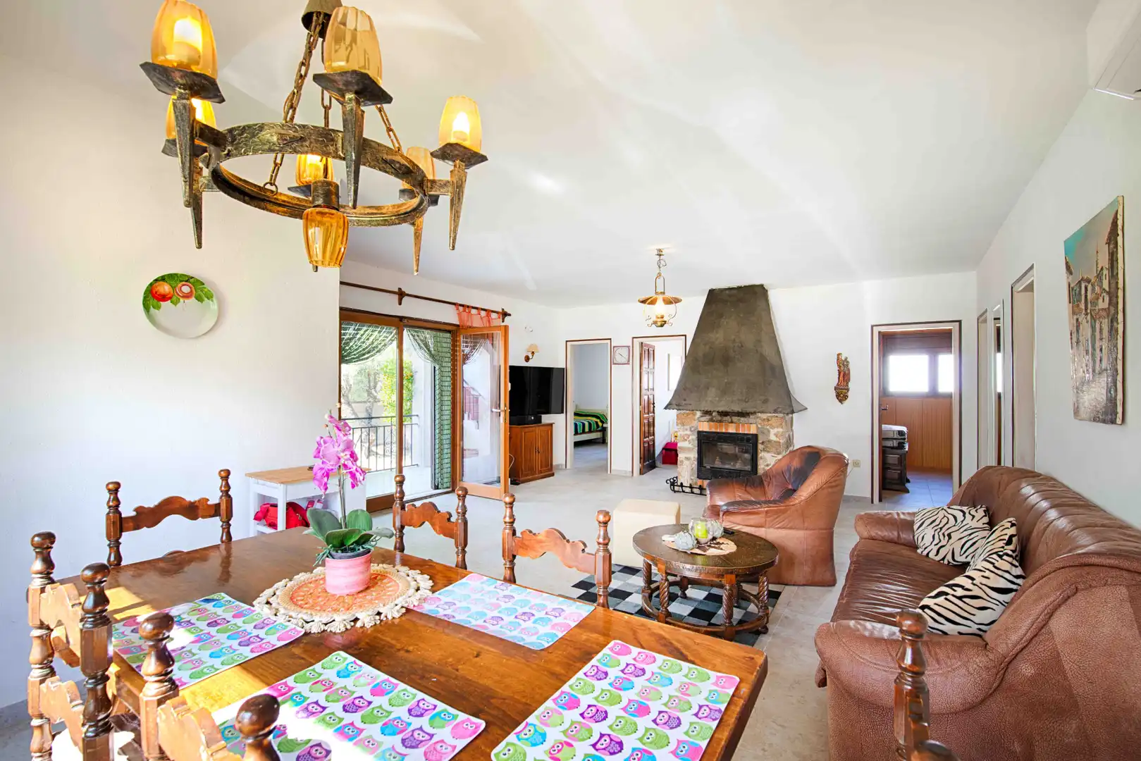 Living room of Houses for sale in Roses  with Private garden, Terrace and Furnished