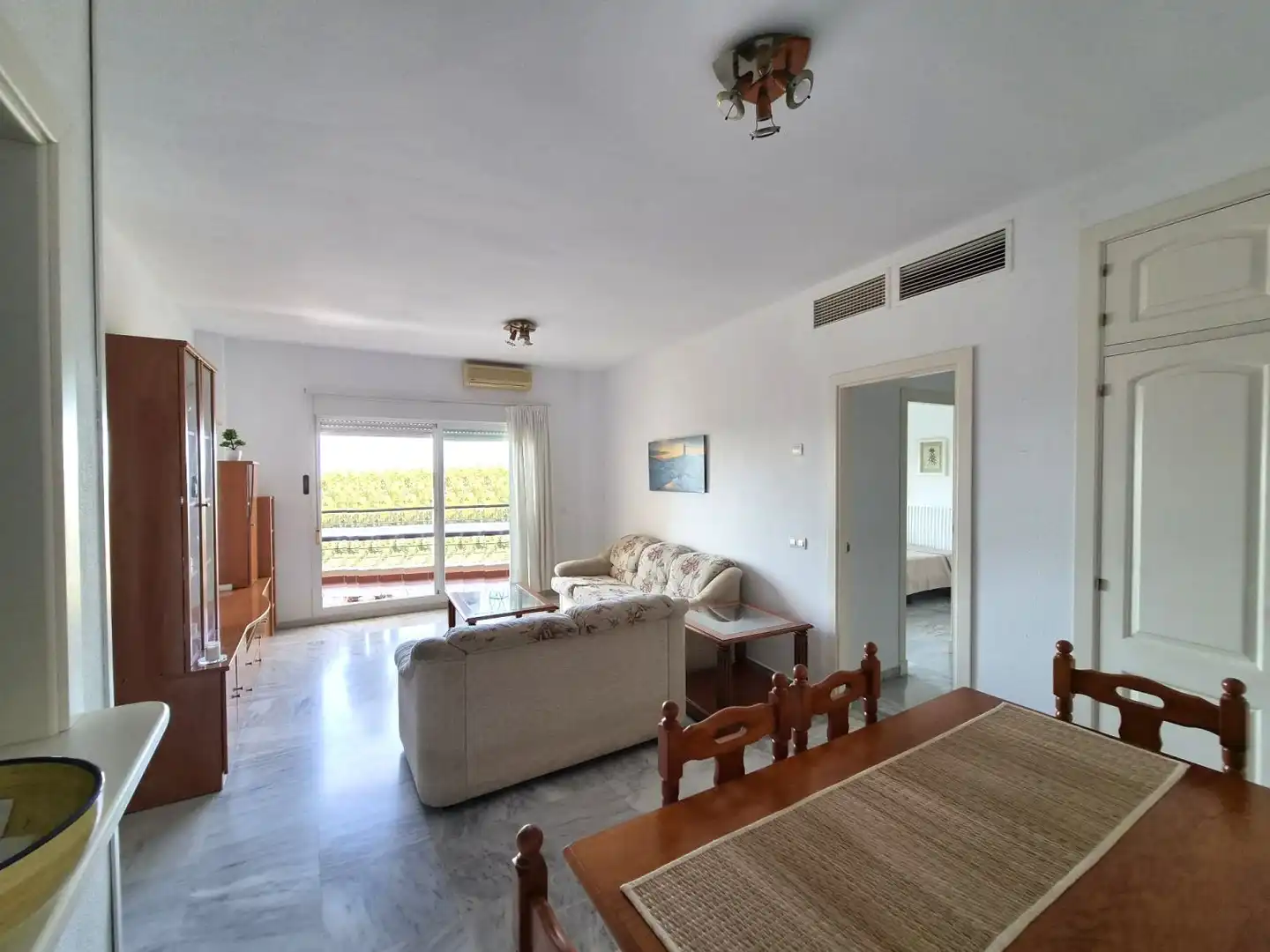 Living room of Flat for sale in Benalmádena  with Air Conditioner, Heating and Terrace