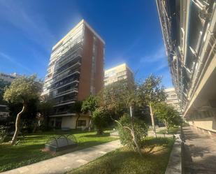 Exterior view of Flat for sale in  Sevilla Capital  with Air Conditioner, Parquet flooring and Terrace