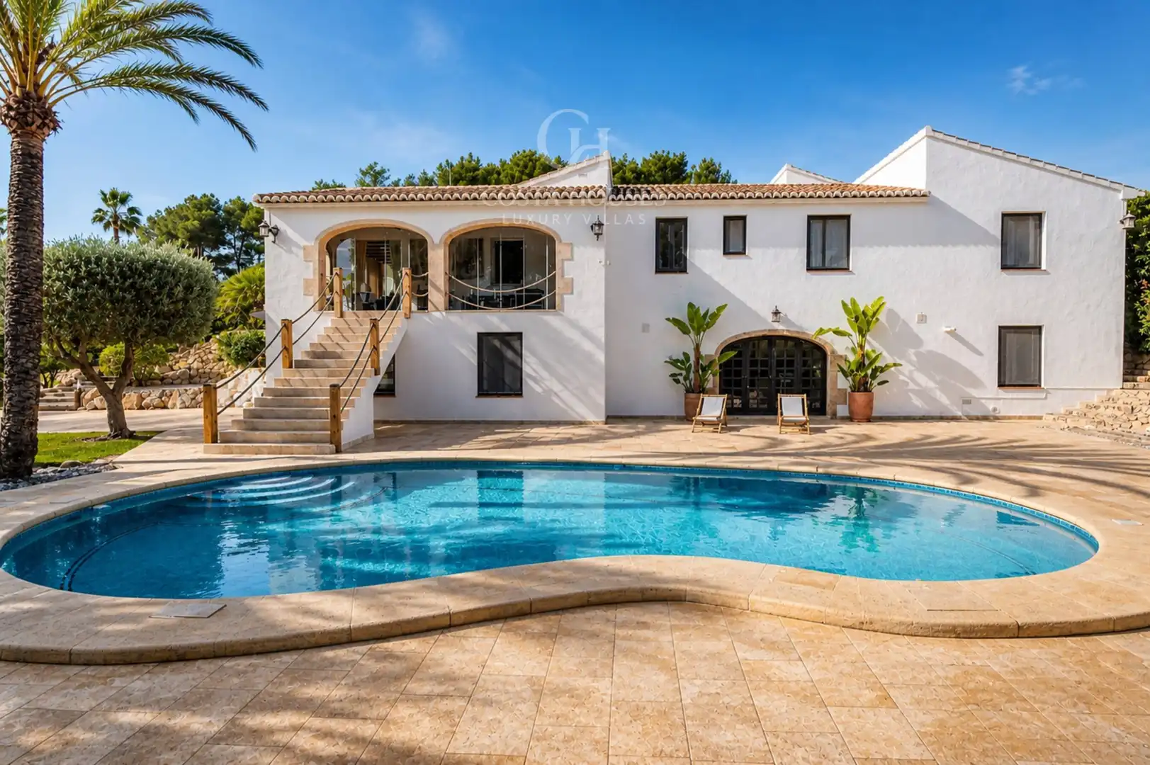 Exterior view of Houses for sale in Jávea / Xàbia  with Air Conditioner, Heating and Private garden
