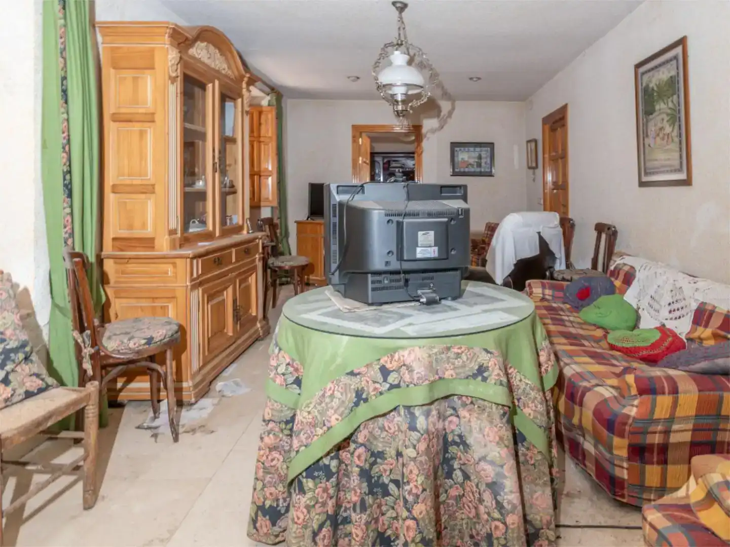 Sala de estar de Piso en venta en Granada con Jardín privado y Piscina