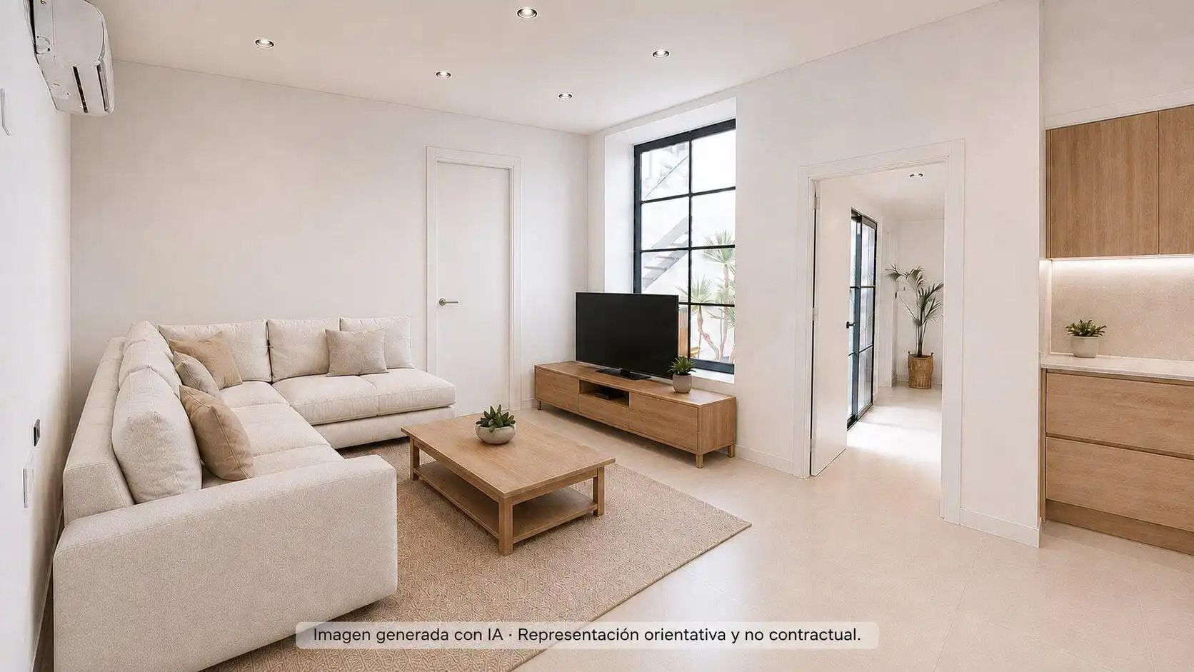 Sala de estar de Casa o chalet en venta en Torrevieja con Aire acondicionado y Jardín privado