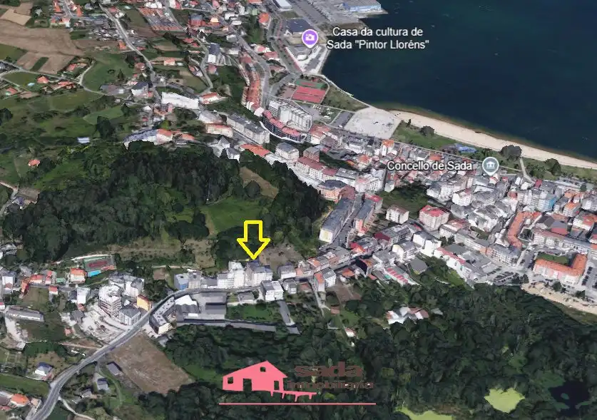 Vista exterior de Garatge en venda en Sada (A Coruña)
