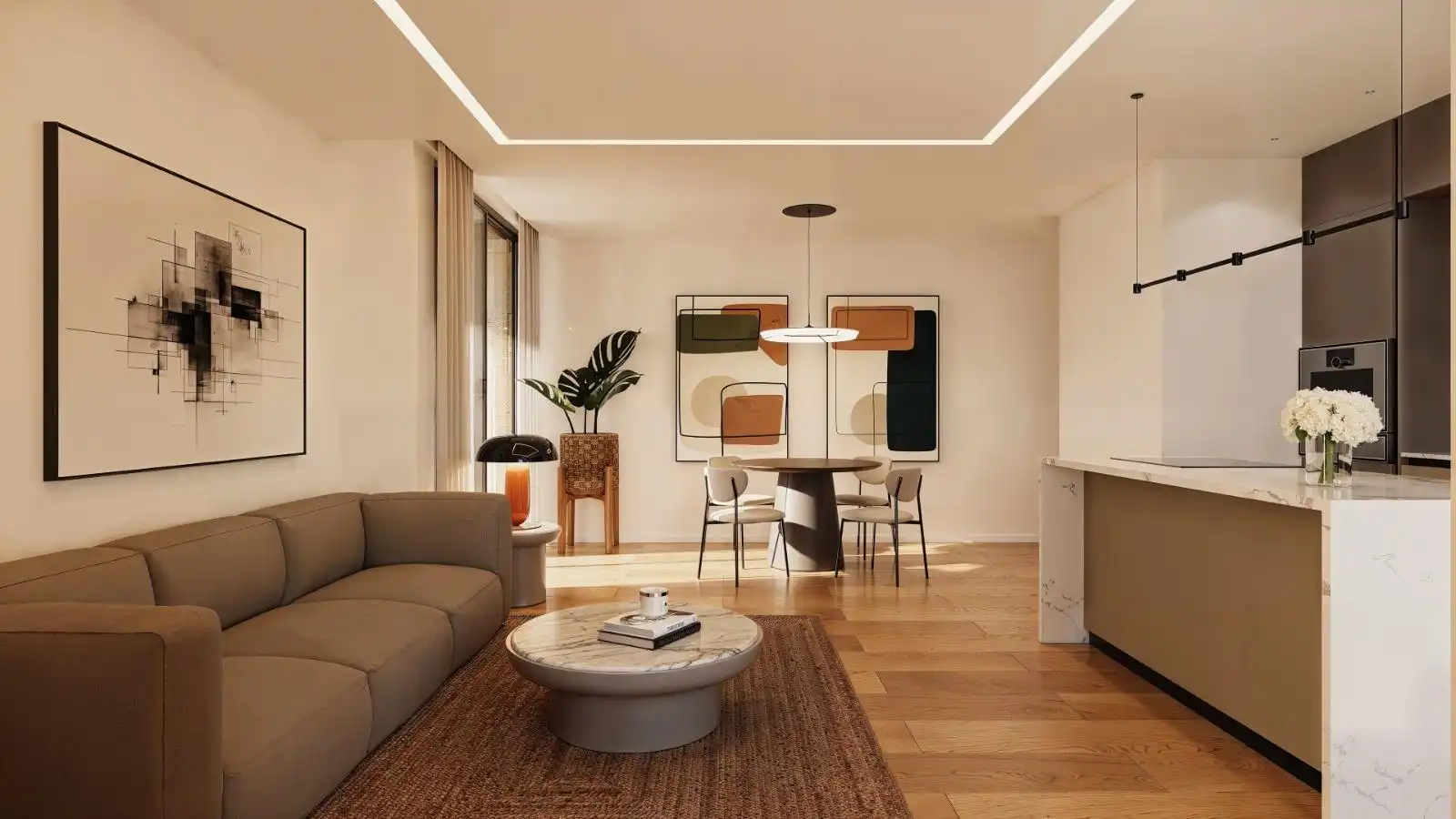 Sala de estar de Piso en venta en Xàtiva con Aire acondicionado, Trastero y Balcón