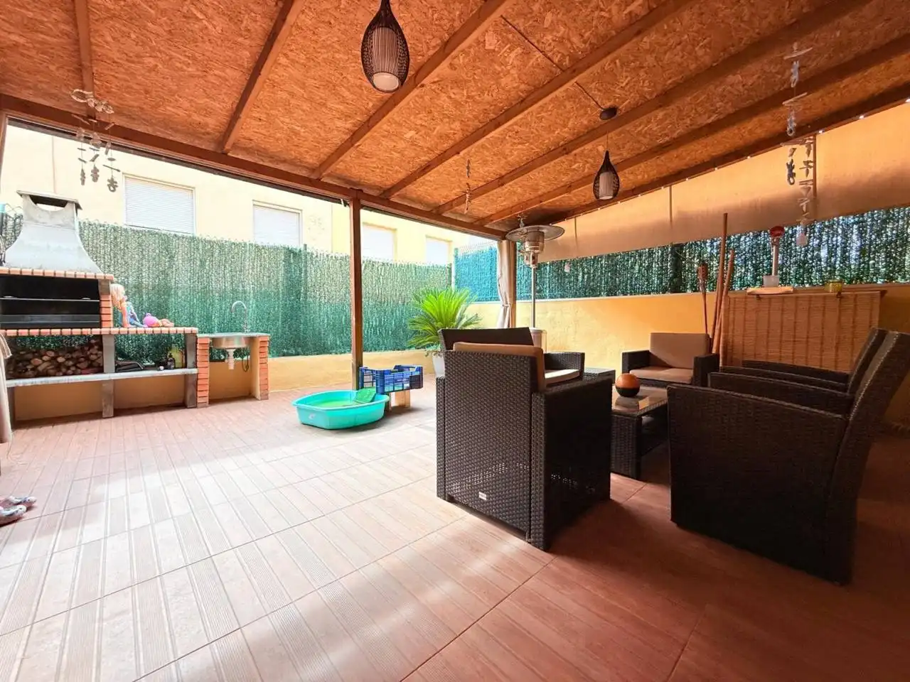 Terrace of Houses for sale in Hostalric  with Air Conditioner, Heating and Private garden
