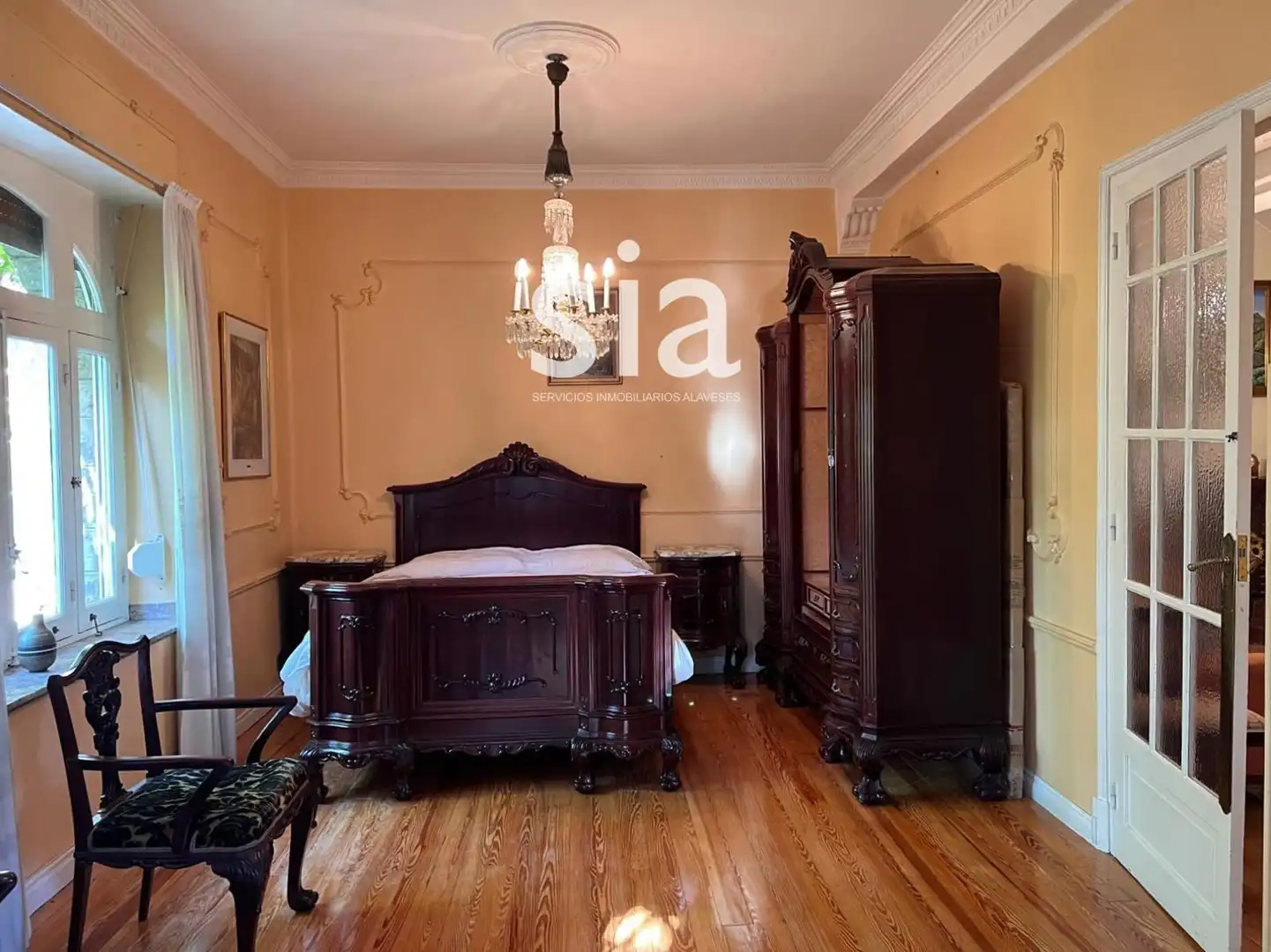 Schlafzimmer von Haus oder Chalet zum Verkauf in Vitoria - Gasteiz mit Heizung, Privatgarten und Terrasse