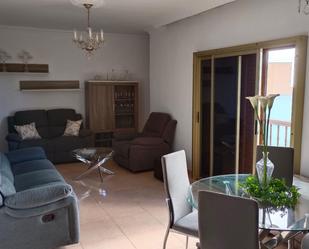 Living room of Single-family semi-detached for sale in Santiago del Teide  with Air Conditioner, Terrace and Balcony