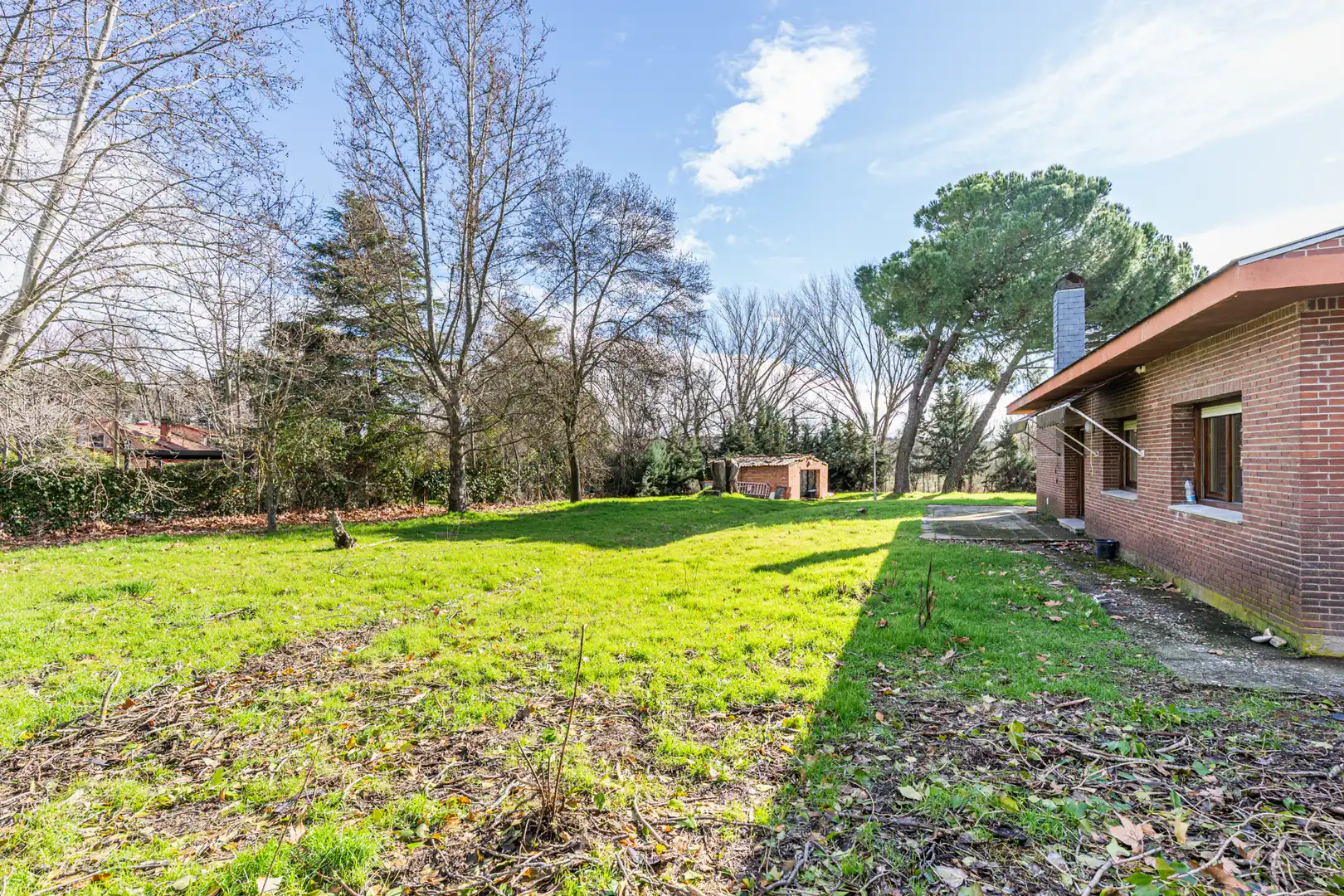 Garden of Houses for sale in Villanueva de la Cañada  with Air Conditioner, Heating and Private garden