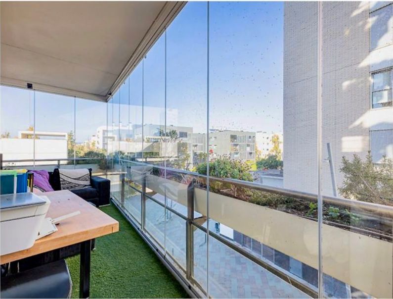 Terrace of Flat for sale in Sant Adrià de Besòs  with Air Conditioner, Heating and Parquet flooring