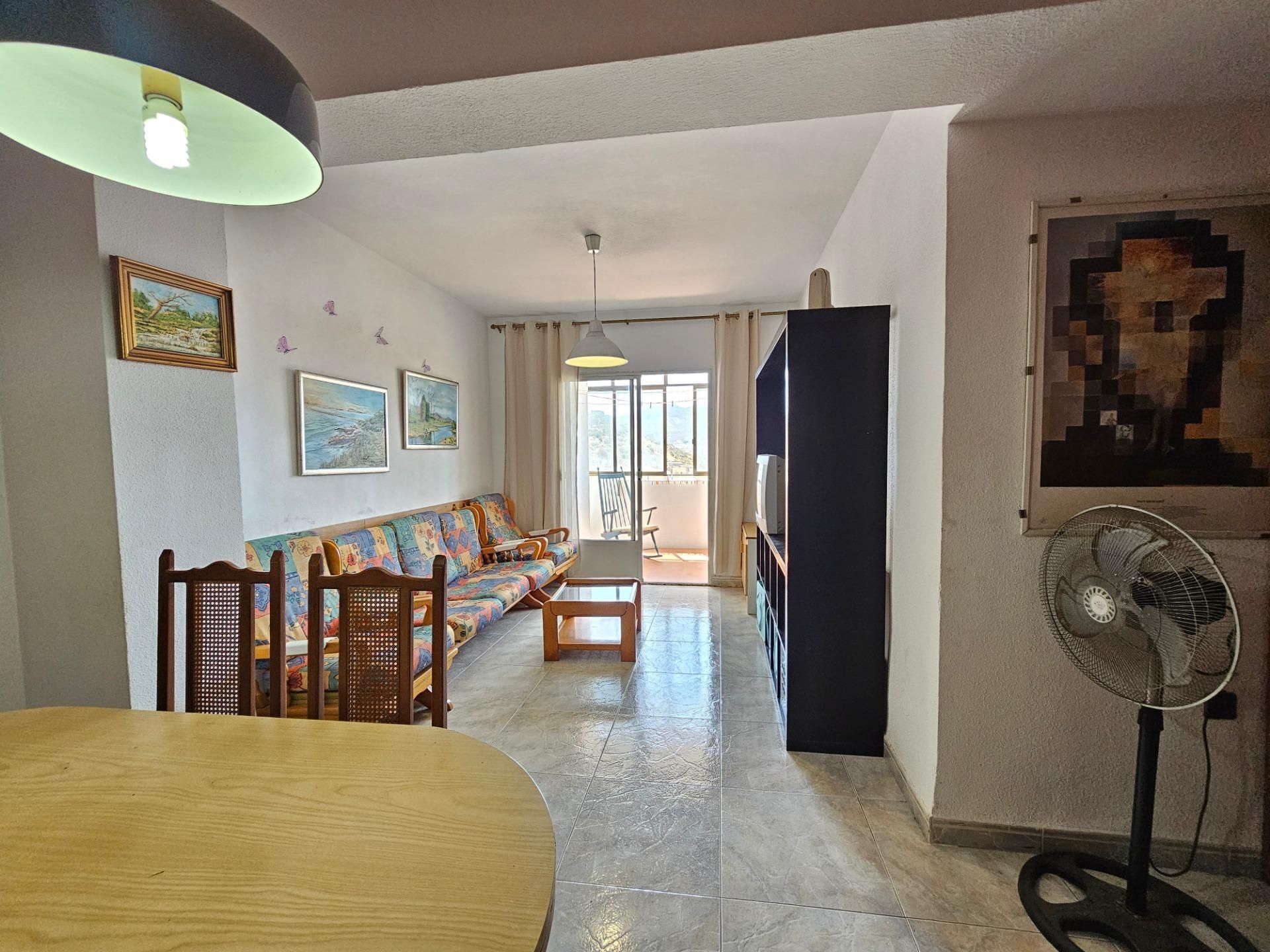 Sala d'estar de Pis de lloguer en Cartagena amb Terrassa i Balcó