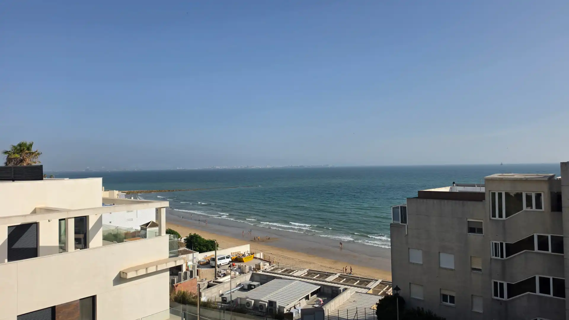 Vista exterior de Piso de alquiler en El Puerto de Santa María con Aire acondicionado, Calefacción y Terraza