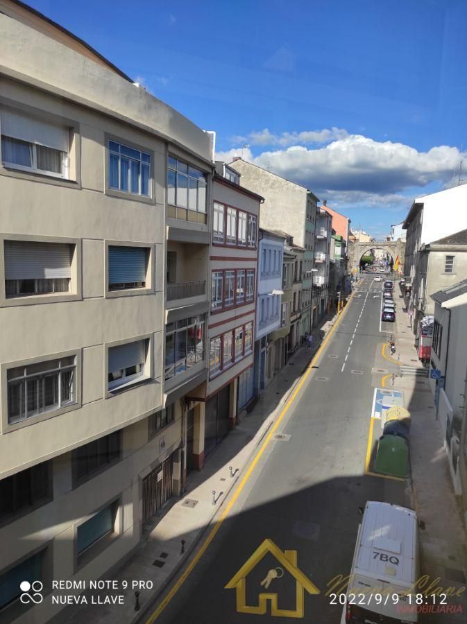 Vista exterior de Pis en venda en Lugo Capital amb Calefacció, Parquet i Terrassa