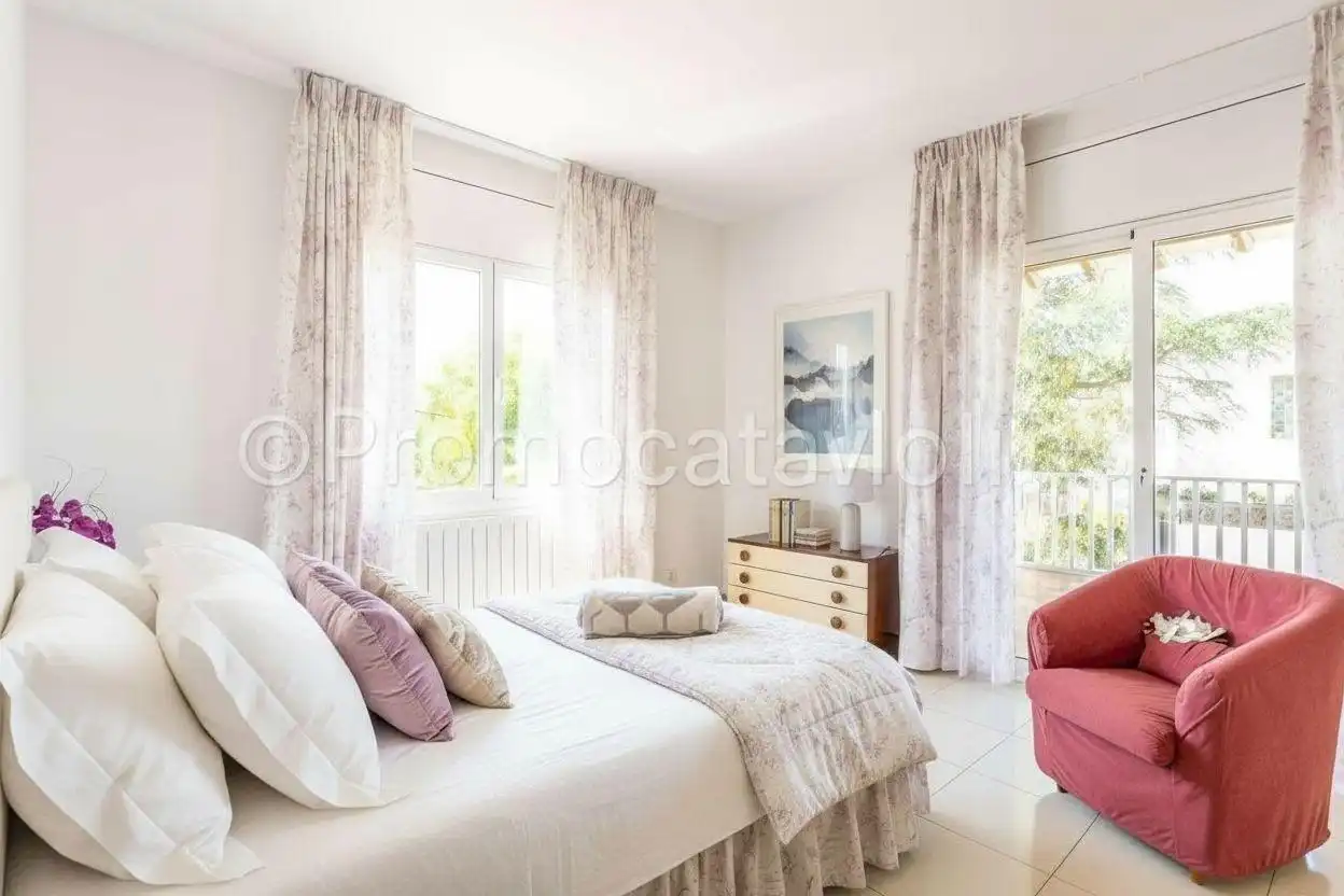 Habitación de Casa o chalet en venta en La Palma de Cervelló con Calefacción, Jardín privado y Terraza