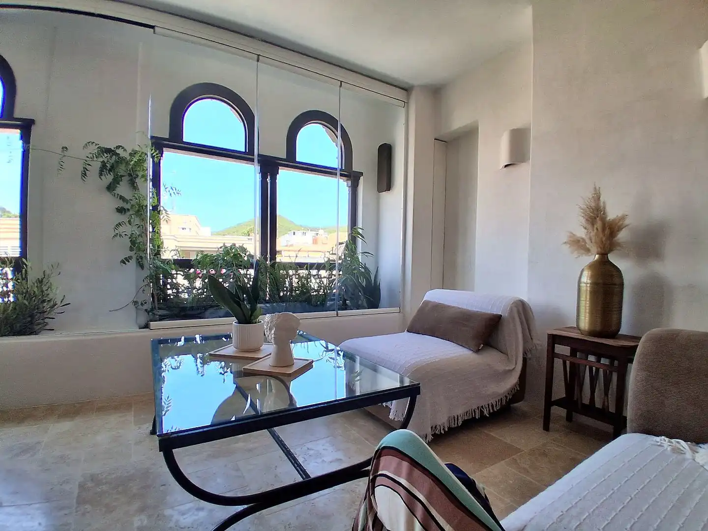Living room of Flat for rent in Santa Eulària 