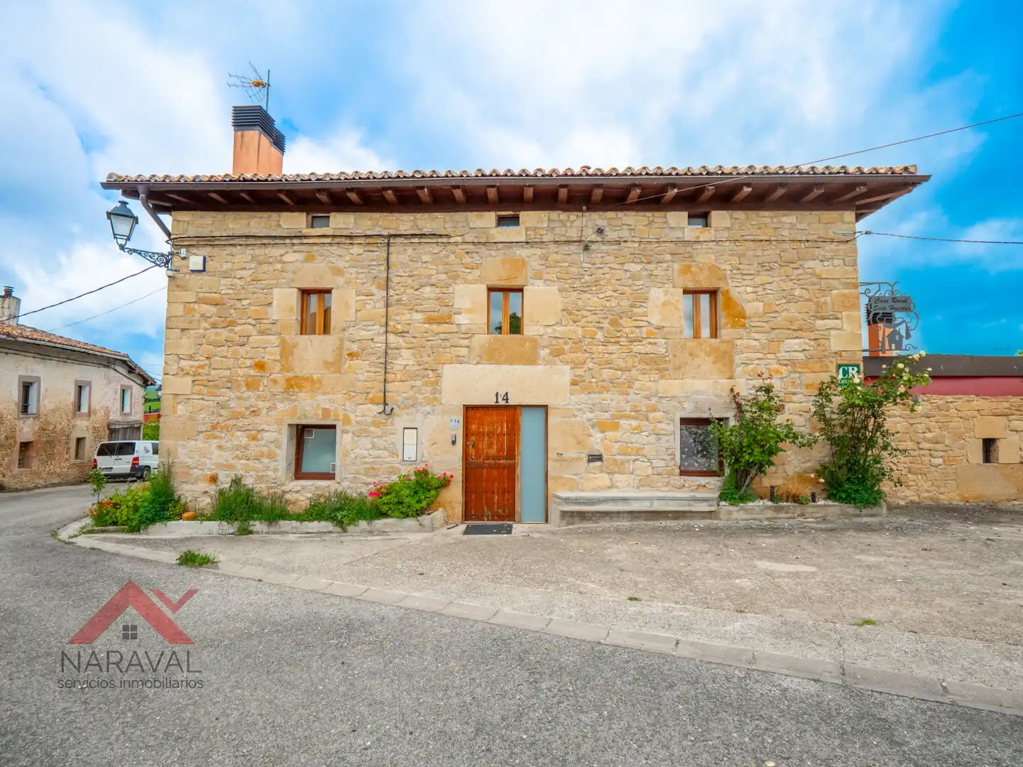 Vista exterior de Casa o xalet en venda en Valdegovia / Gaubea amb Calefacció, Jardí privat i Terrassa