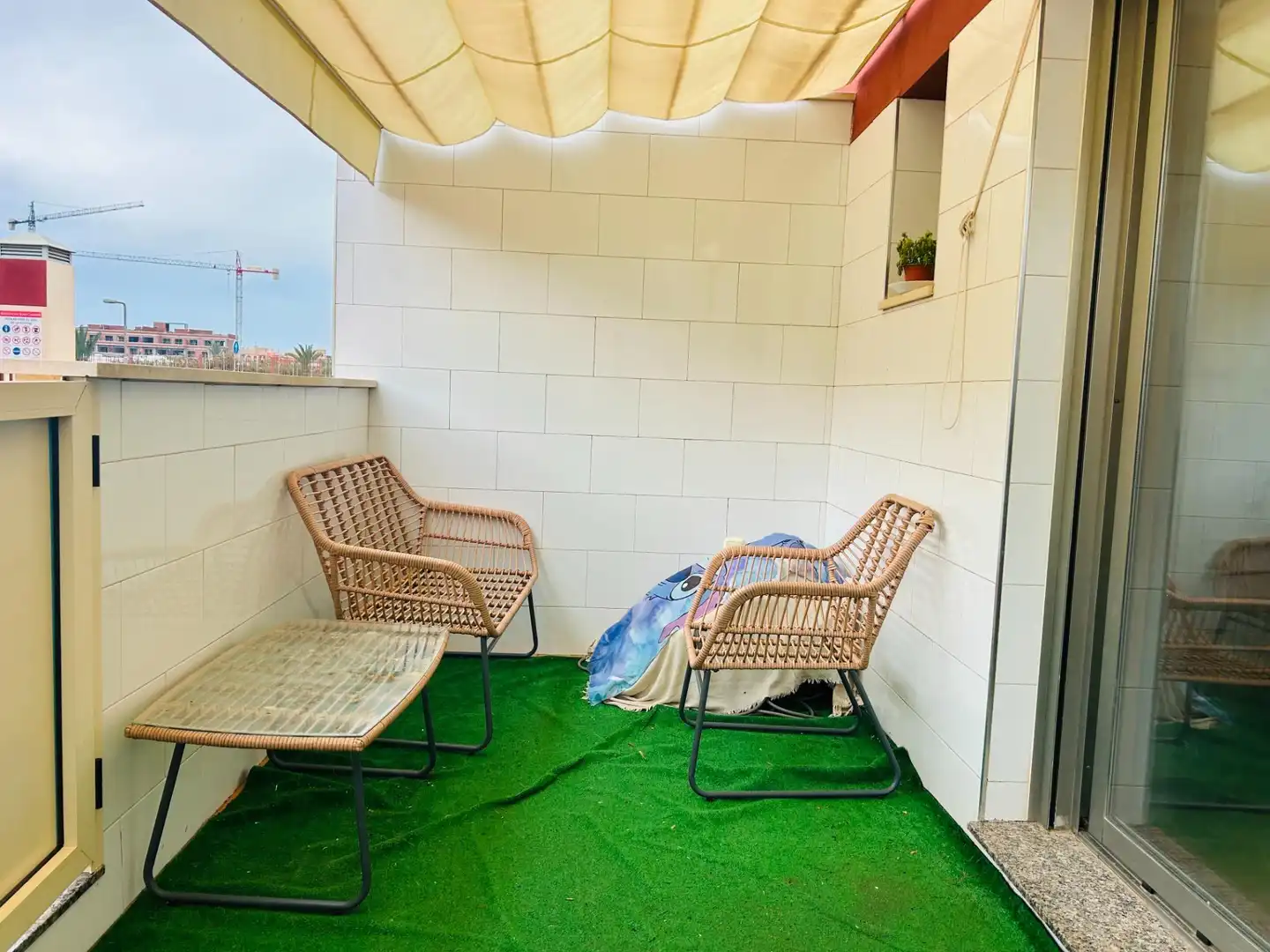 Terrassa de Casa adosada en venda en Los Alcázares amb Aire condicionat, Terrassa i Moblat