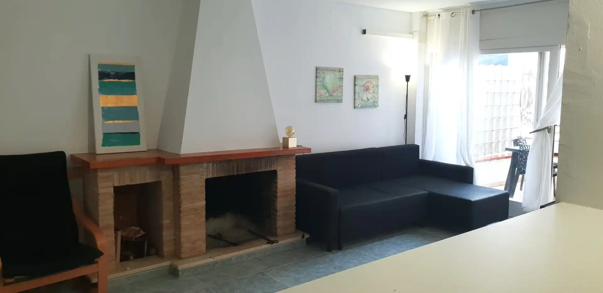 Wohnzimmer von Wohnungen zum Verkauf in Palafrugell mit Möbliert und Ofen