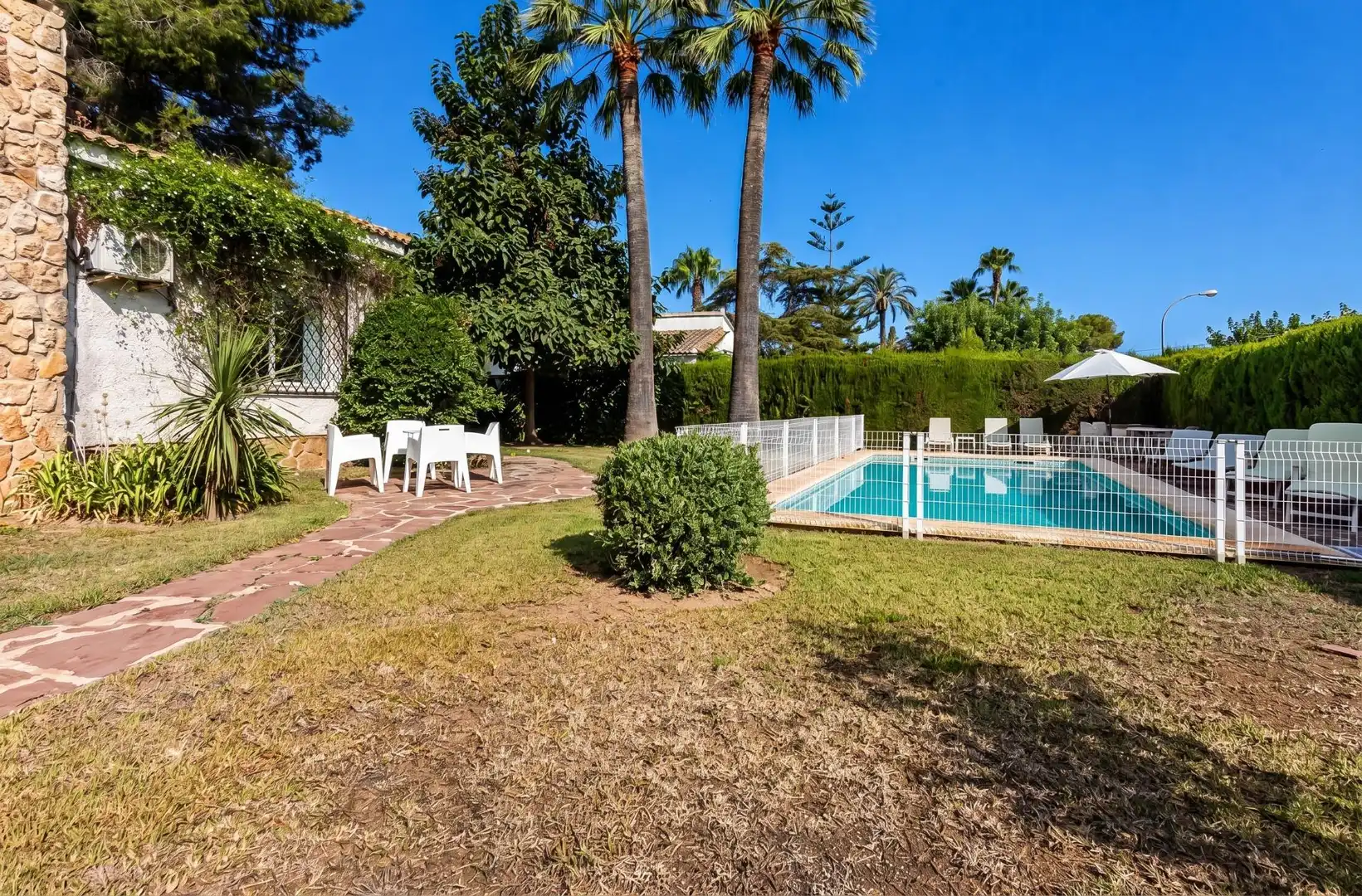 Garden of Houses for rent in L'Eliana  with Air Conditioner, Heating and Swimming Pool