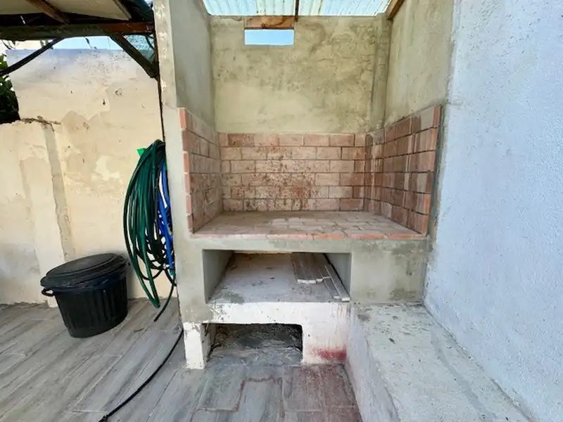Terrasse von Erdgeschoss zum Verkauf in Cullera mit Klimaanlage, Heizung und Privatgarten