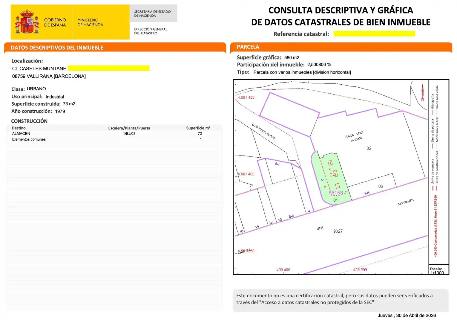 Business premises for sale in Casetes Muntané, imagen 28
