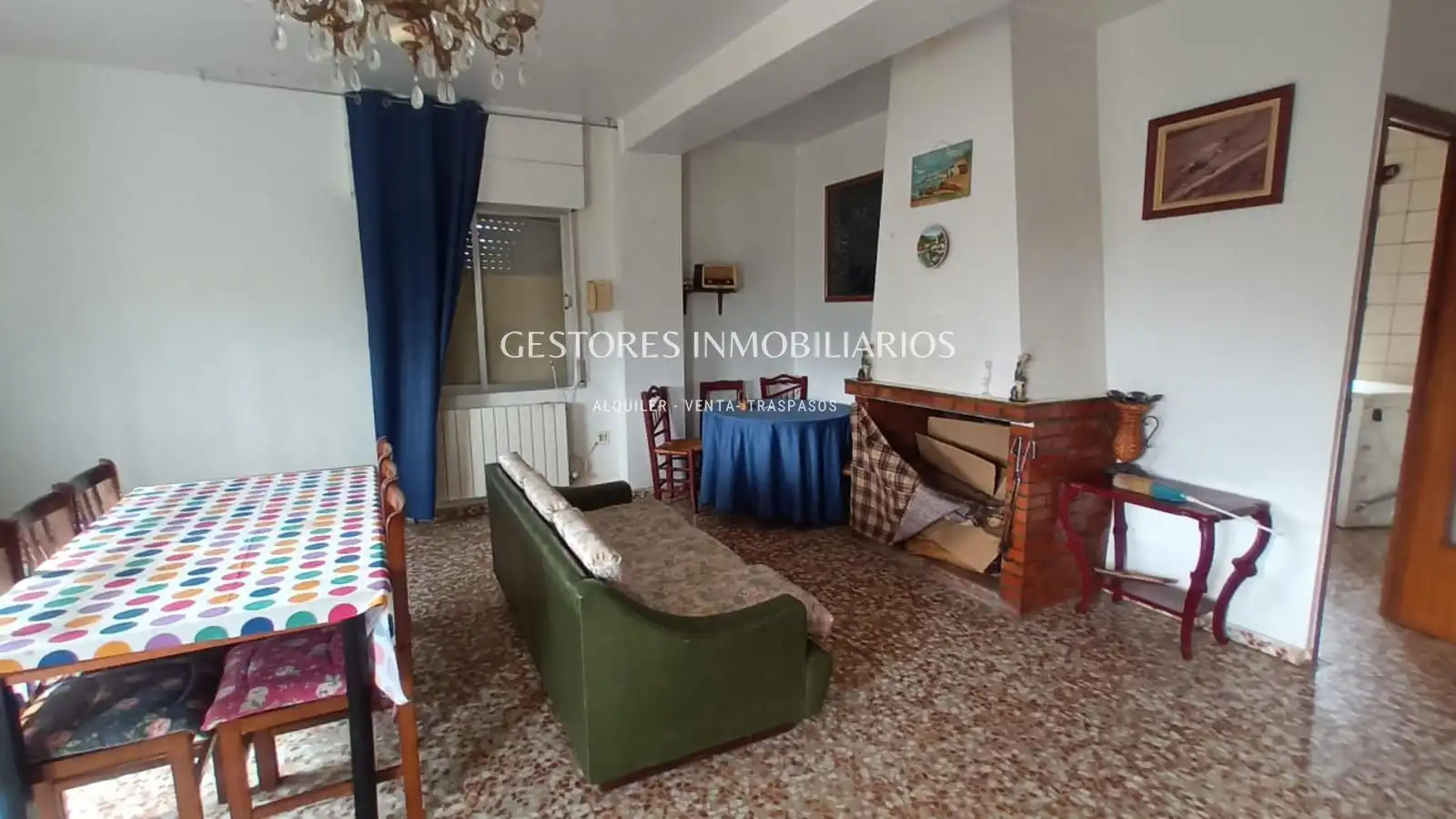 Sala d'estar de Casa o xalet en venda en Alcoy / Alcoi amb Calefacció