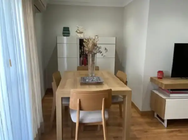 Esszimmer von Wohnung zum Verkauf in Elche / Elx mit Klimaanlage, Parkett und Balkon