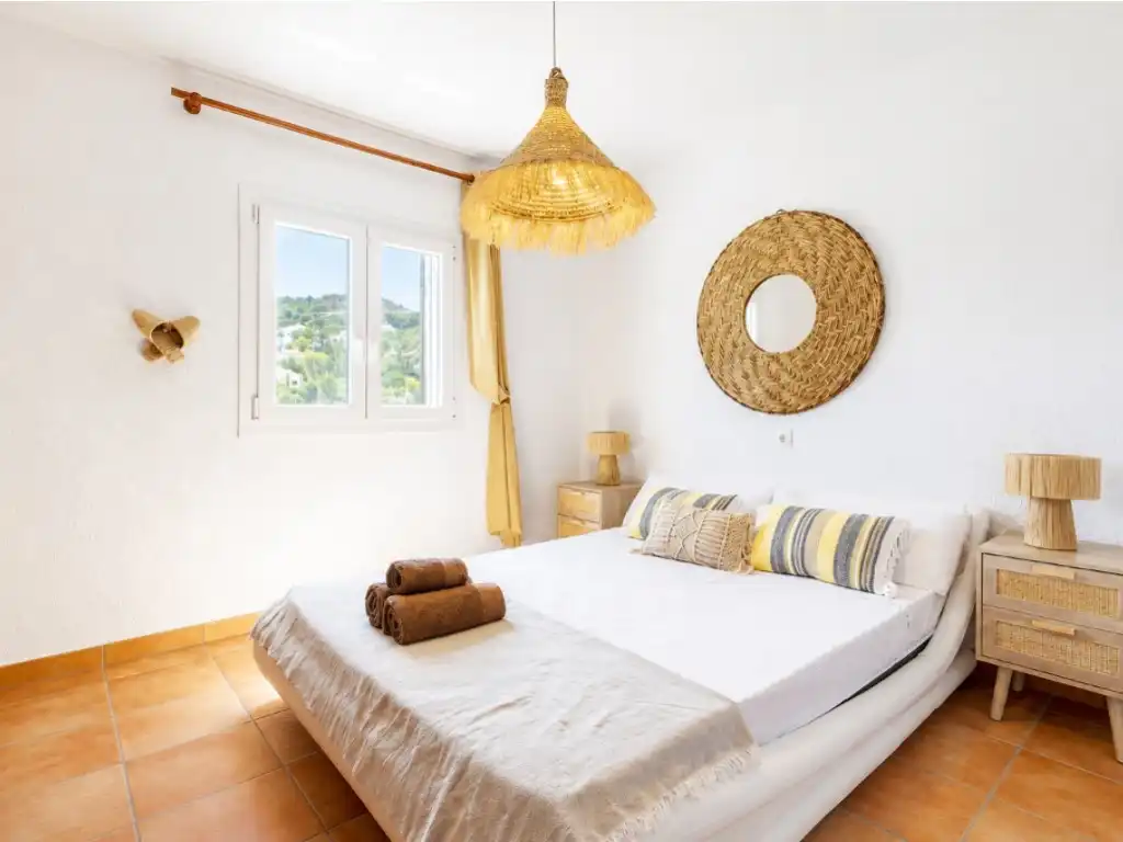 Dormitori de Casa o xalet en venda en Jávea / Xàbia amb Calefacció, Jardí privat i Terrassa