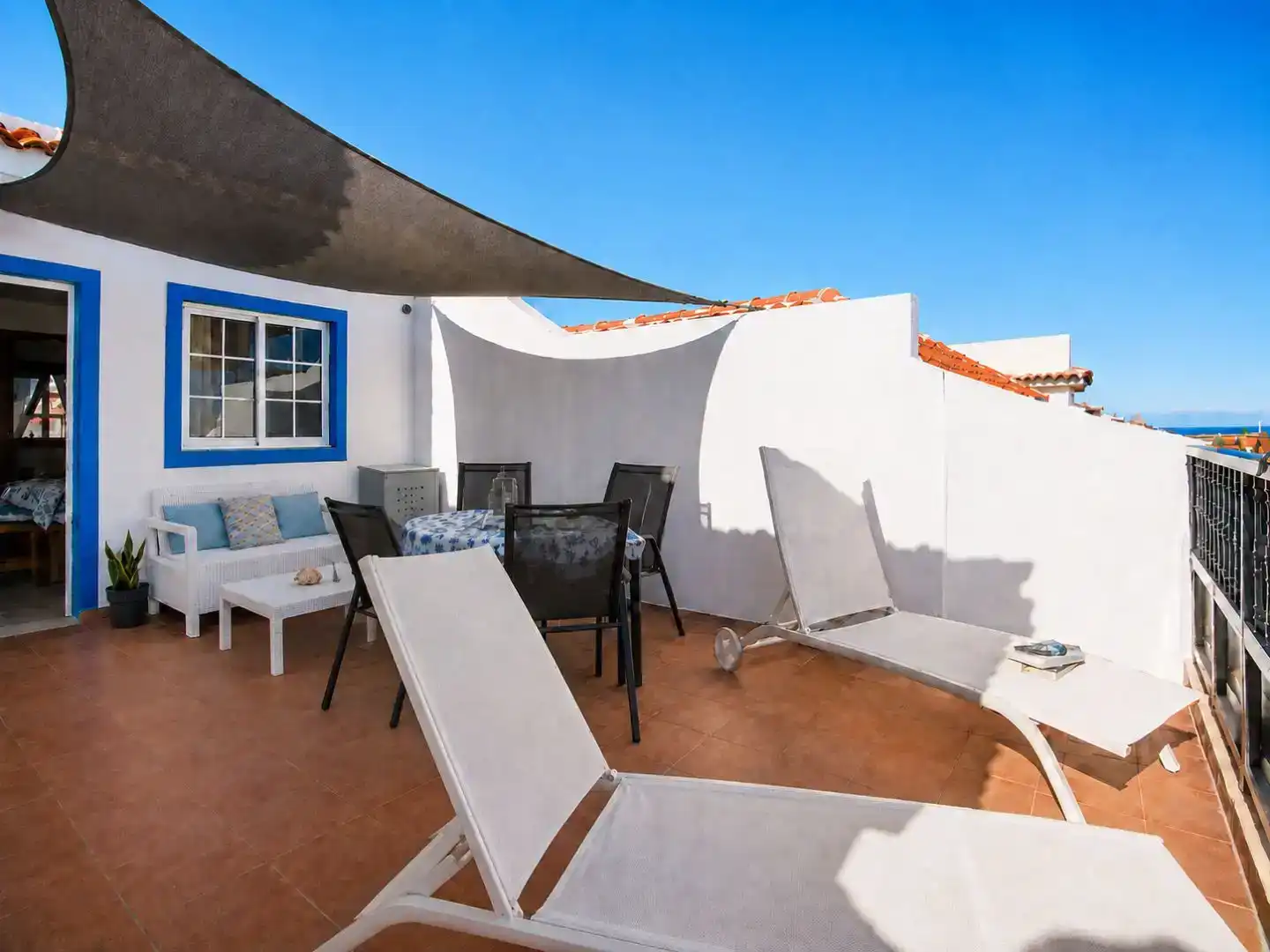Terrasse von Dachboden zur Miete in Arico, Santa Cruz de Tenerife