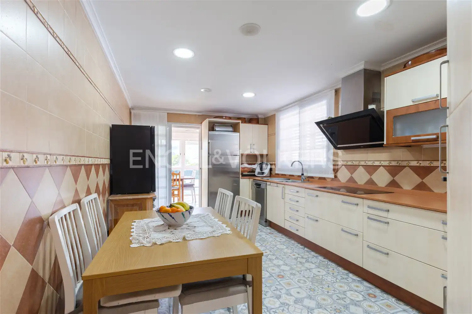 Cocina de Casa o chalet en venta en Albalat dels Tarongers con Aire acondicionado, Calefacción y Jardín privado