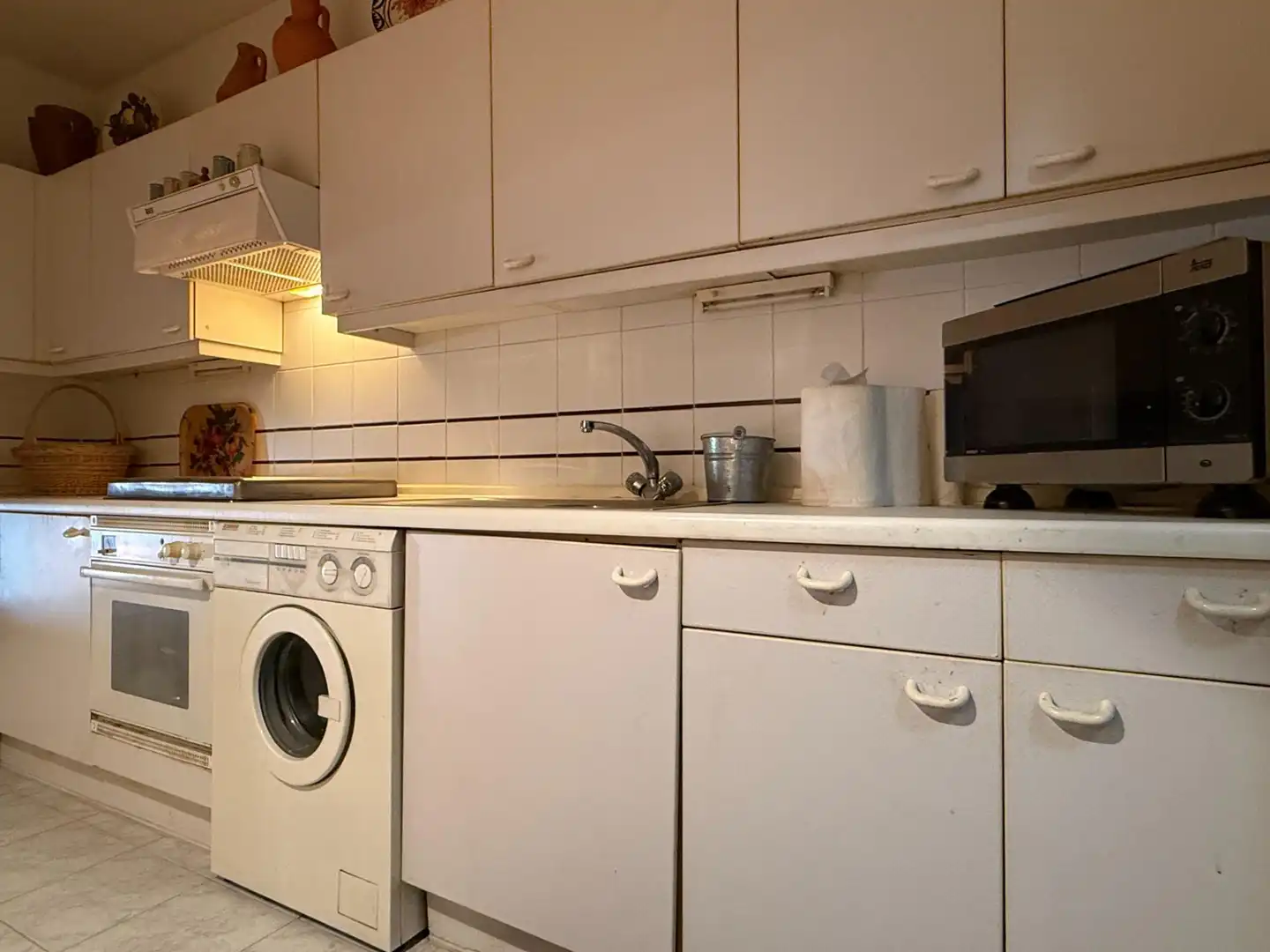 Cocina de Casa adosada en venta en Guadalajara con Calefacción, Terraza y Amueblado