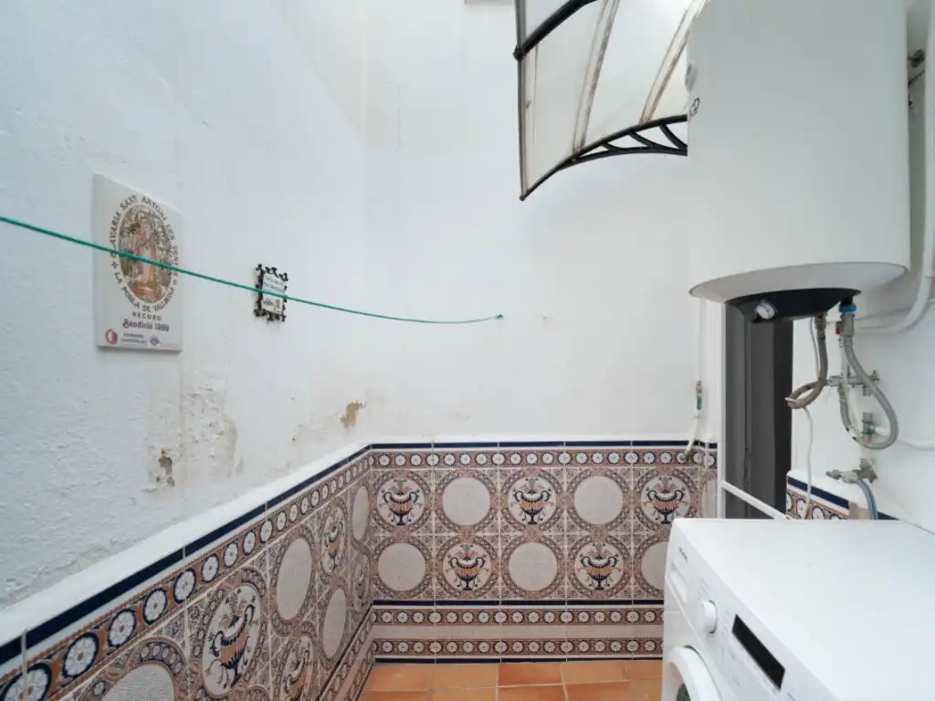 Cocina de Planta baja en venta en La Pobla de Vallbona con Aire acondicionado, Calefacción y Terraza