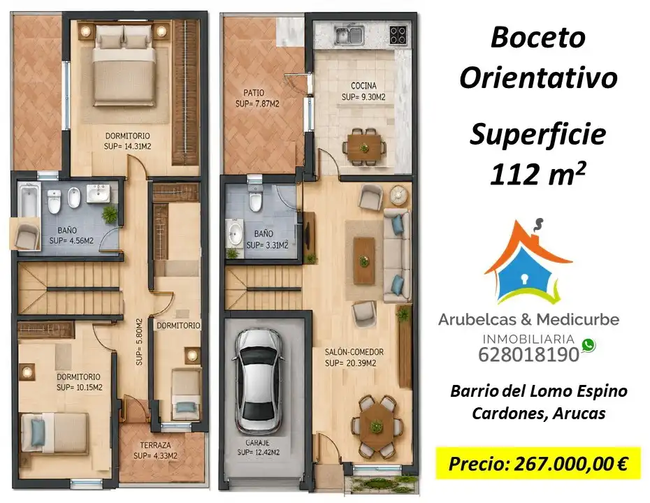 Casa adosada en venta en Arucas con Balcón
