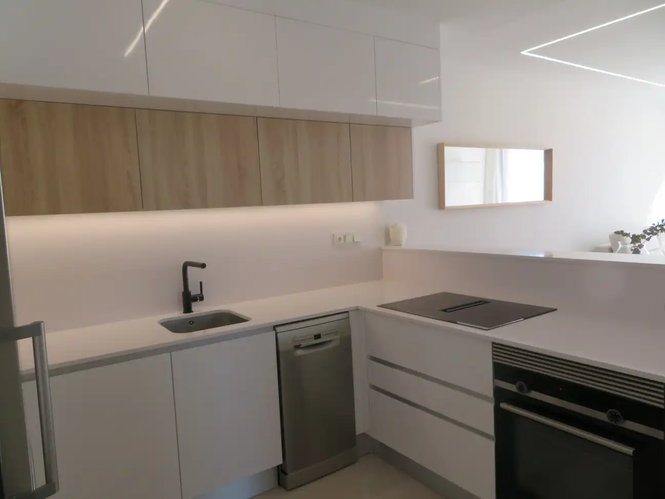 Küche von Maisonette zum Verkauf in Dénia mit Klimaanlage, Terrasse und Abstellraum