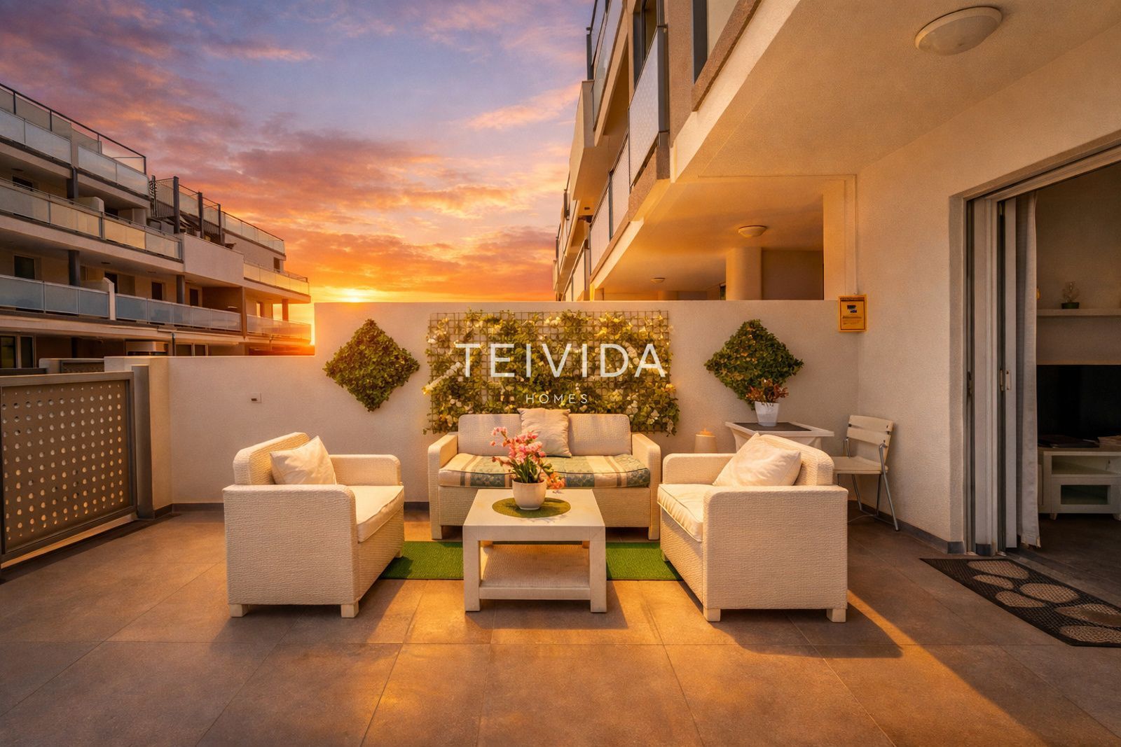 Terrace of Flat to rent in Granadilla de Abona  with Swimming Pool, Furnished and Community pool