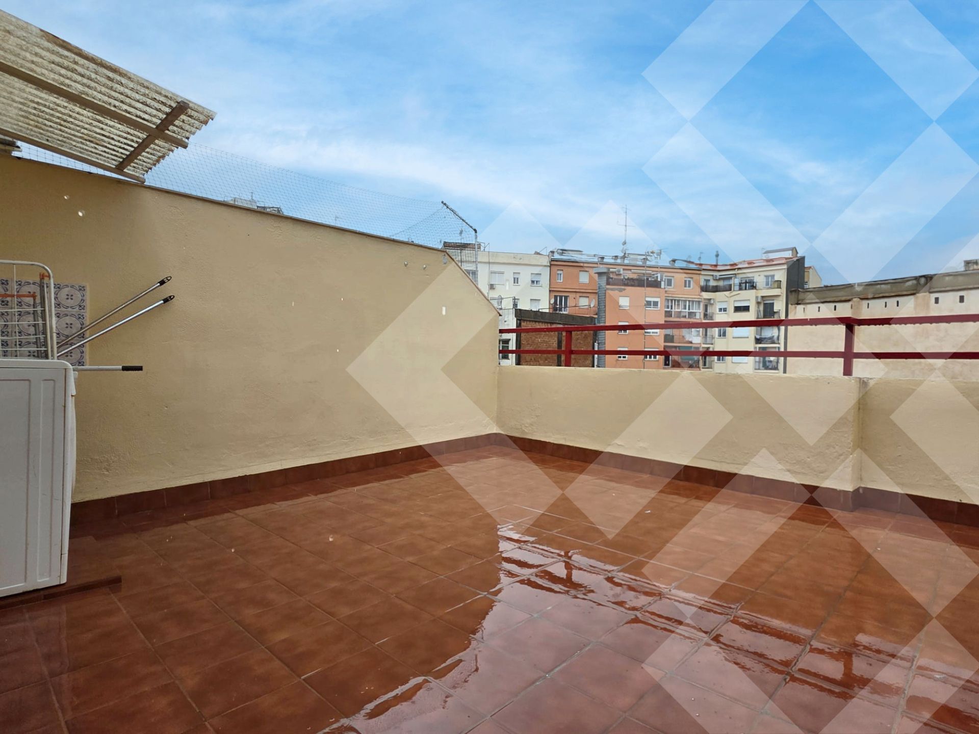 Terrassa de Àtic de lloguer en  Barcelona Capital amb Aire condicionat, Parquet i Terrassa