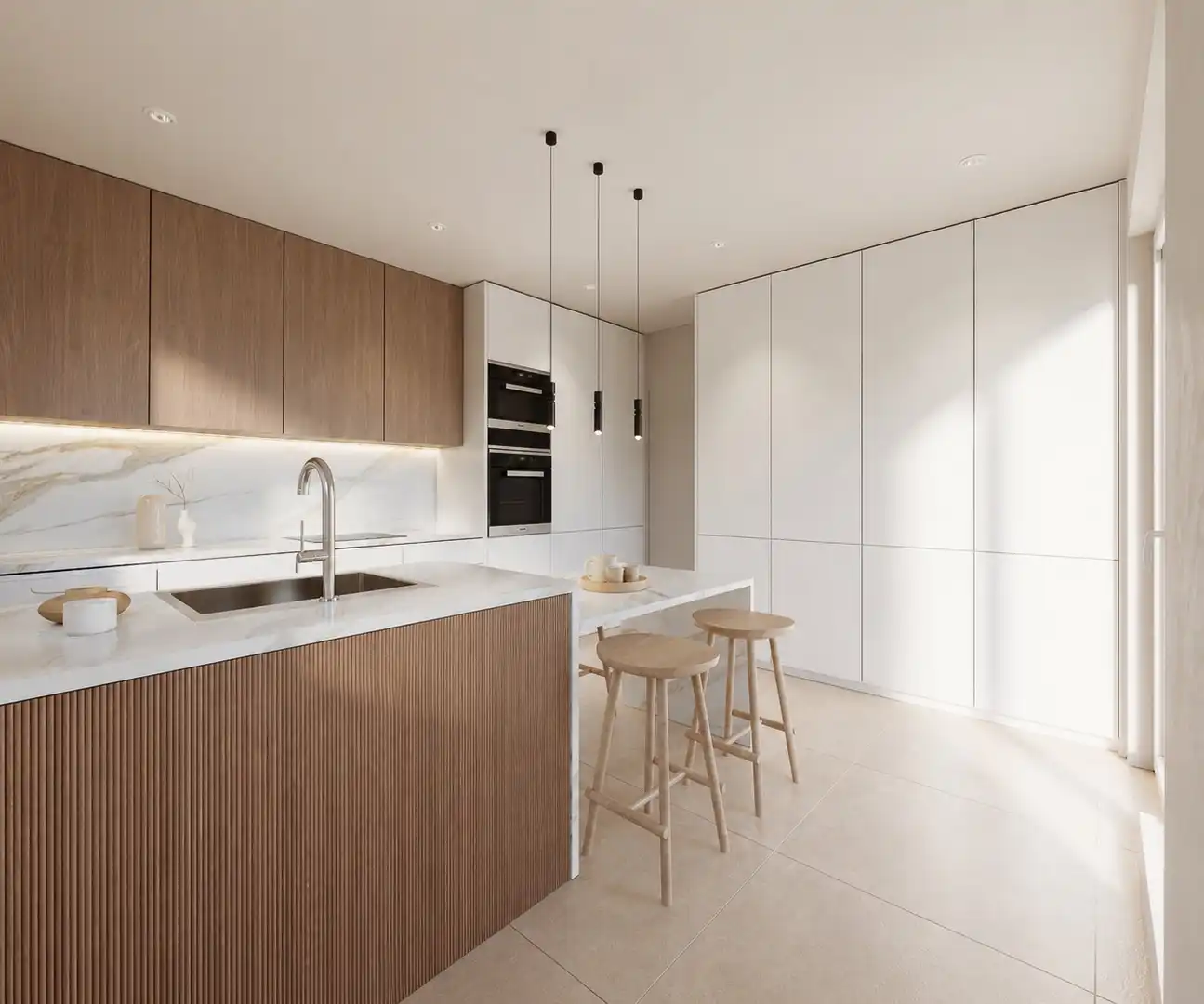 Küche von Haus oder Chalet zum Verkauf in Madrid mit Privatgarten, Terrasse und Schwimmbad