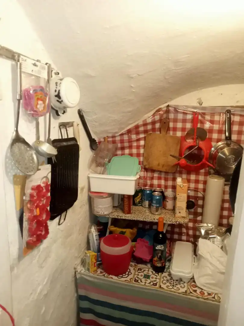 Cuina de Casa adosada en venda en Monóvar  / Monòver amb Jardí privat, Terrassa i Balcó