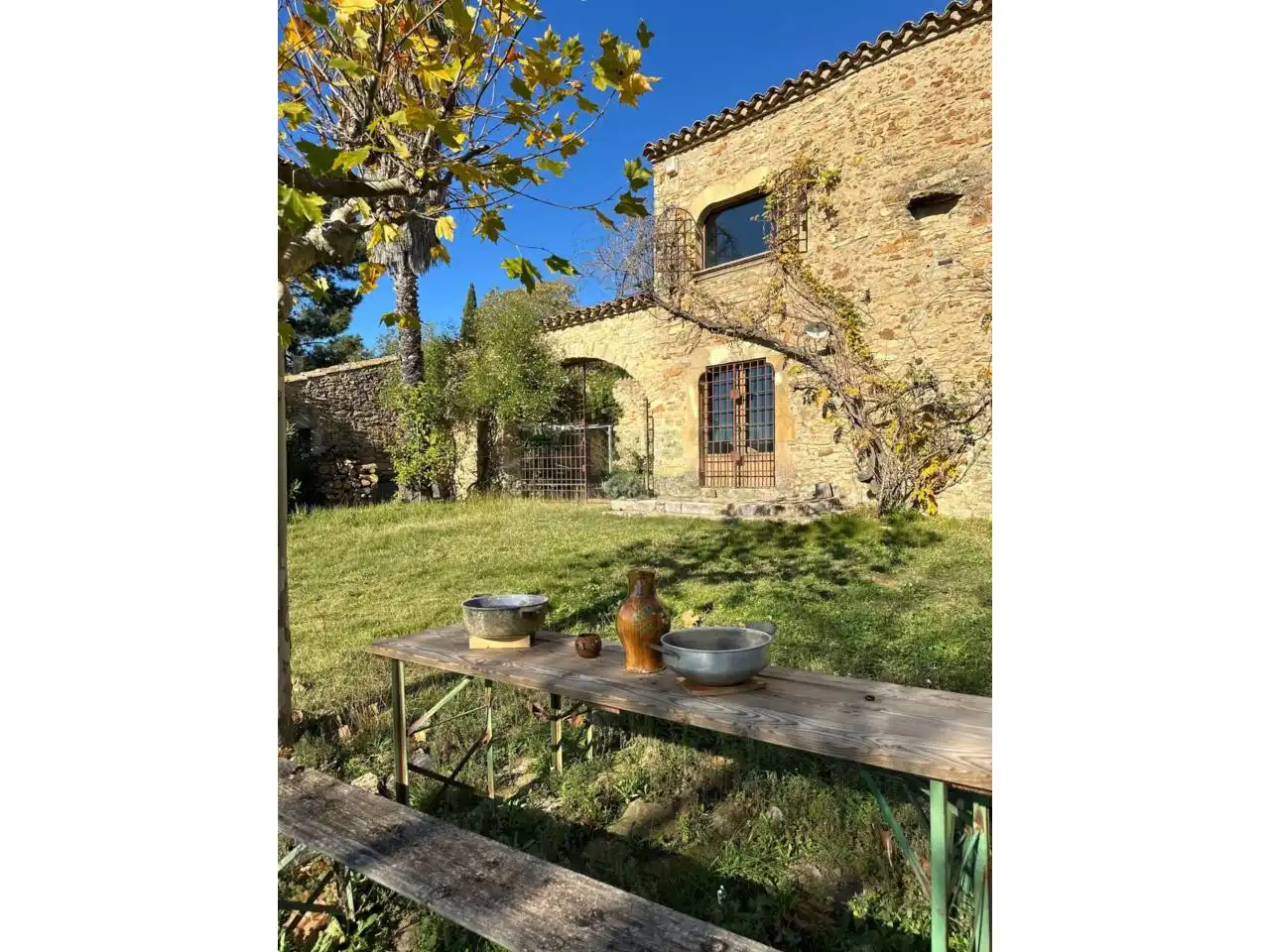 Jardín de Finca rústica en venta en Quart con Jardín privado