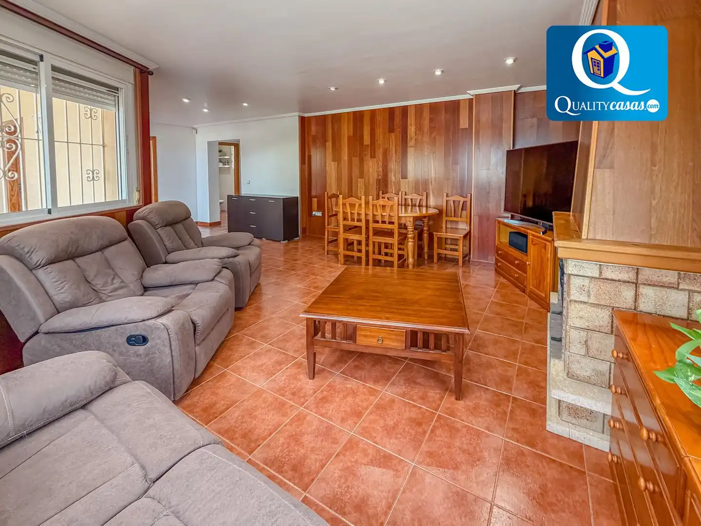 Living room of Houses for sale in Mutxamel  with Air Conditioner, Heating and Terrace