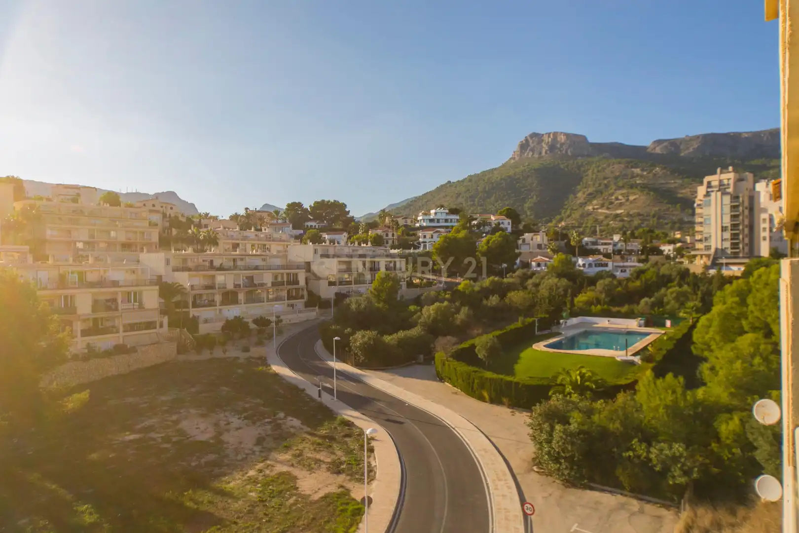 Exterior view of Apartments for rent in Calpe / Calp  with Air Conditioner, Oven and Washing machine
