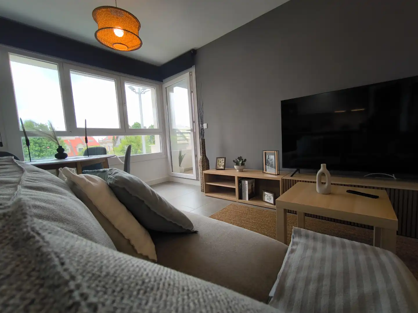 Sala de estar de Piso en venta en Vilagarcía de Arousa con Calefacción, Terraza y Trastero