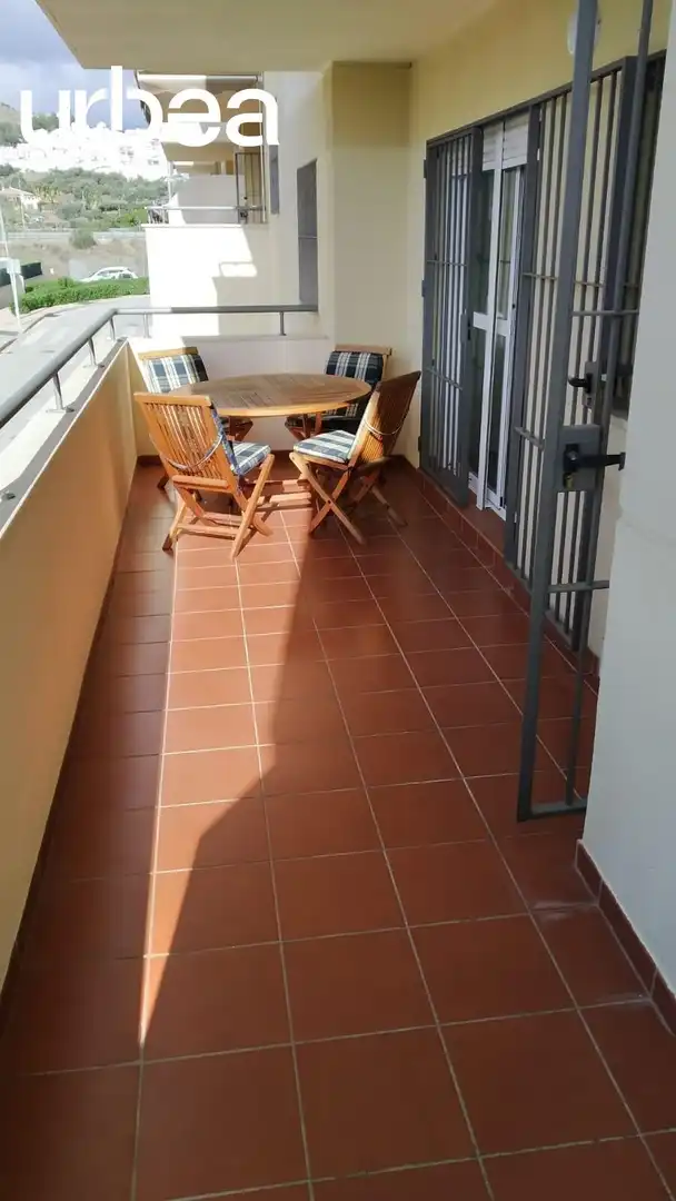 Terrasse von Wohnungen zur Miete in Torrox mit Klimaanlage und Gemeinschaftspool