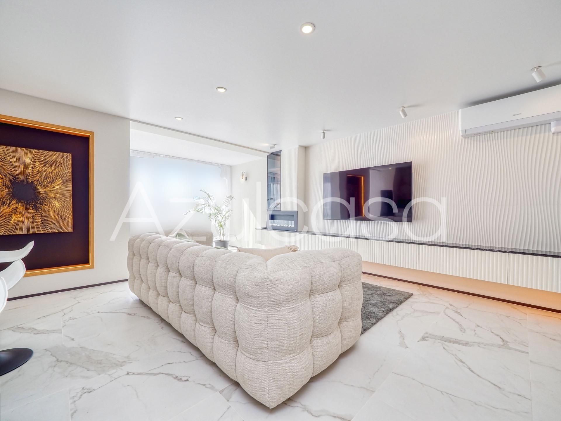 Sala de estar de Piso en venta en Alicante / Alacant con Aire acondicionado, Terraza y Alarma